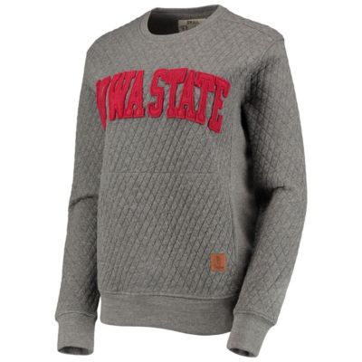 NCAA Iowa State Cyclones Moose Quilted Pullover Sweatshirt