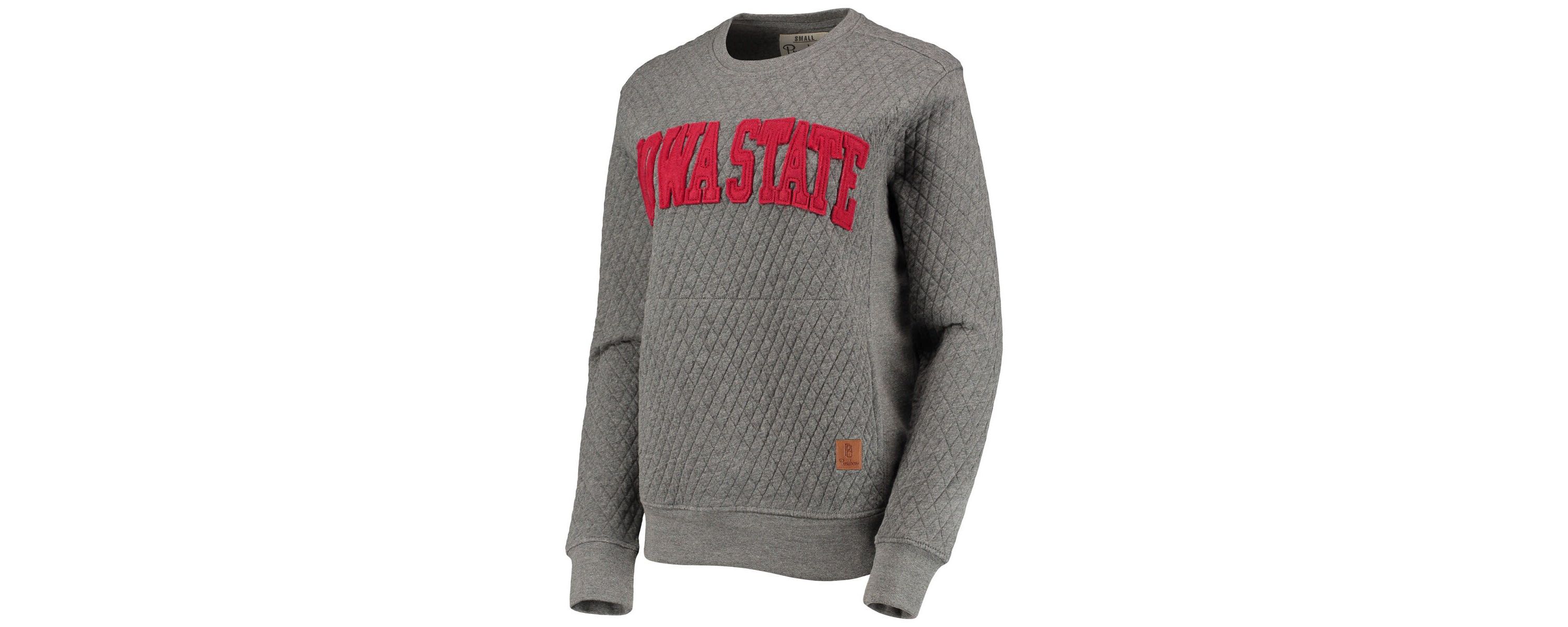 NCAA Iowa State Cyclones Moose Quilted Pullover Sweatshirt