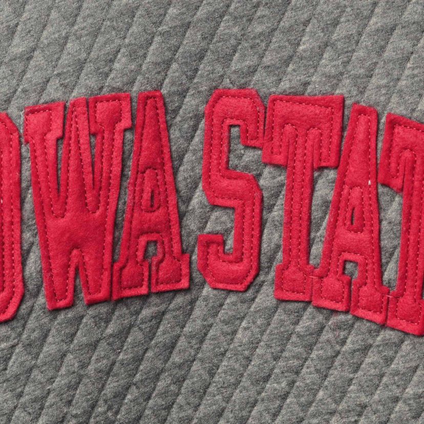 NCAA Iowa State Cyclones Moose Quilted Pullover Sweatshirt