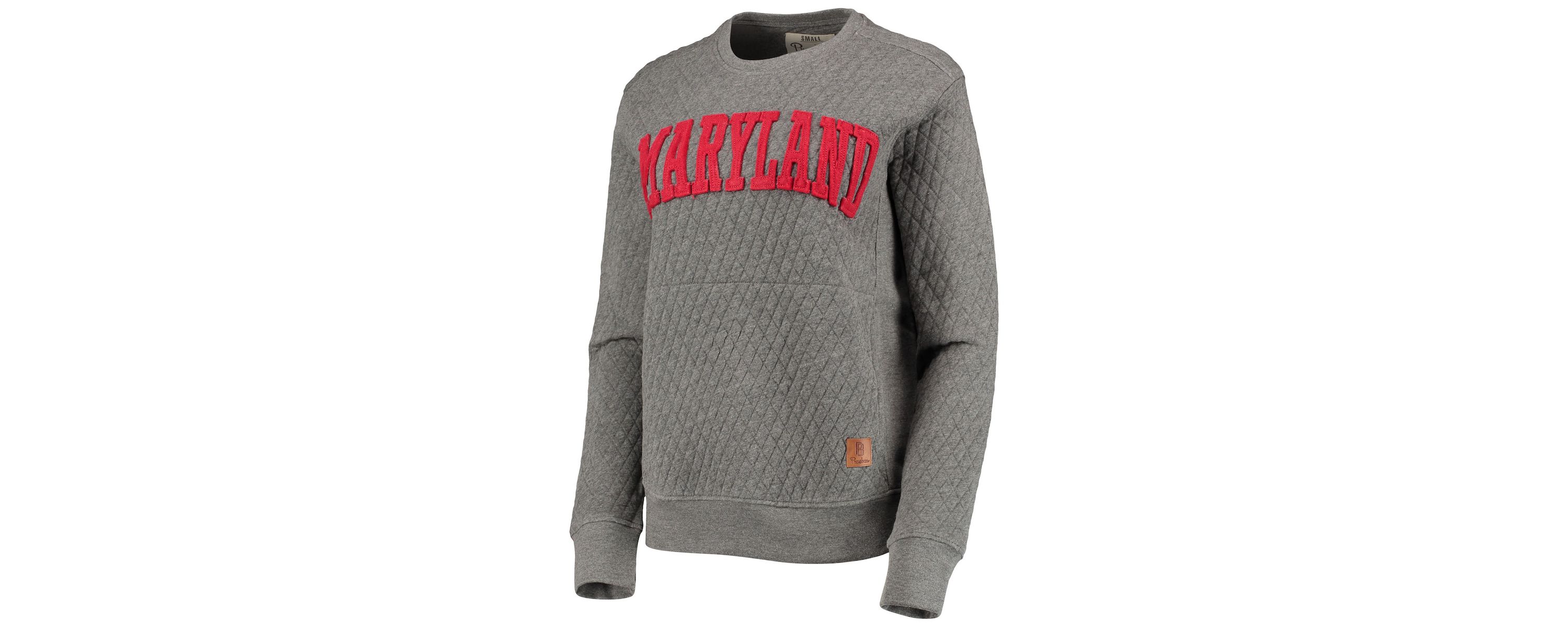 NCAA Maryland Terrapins Moose Quilted Pullover Sweatshirt