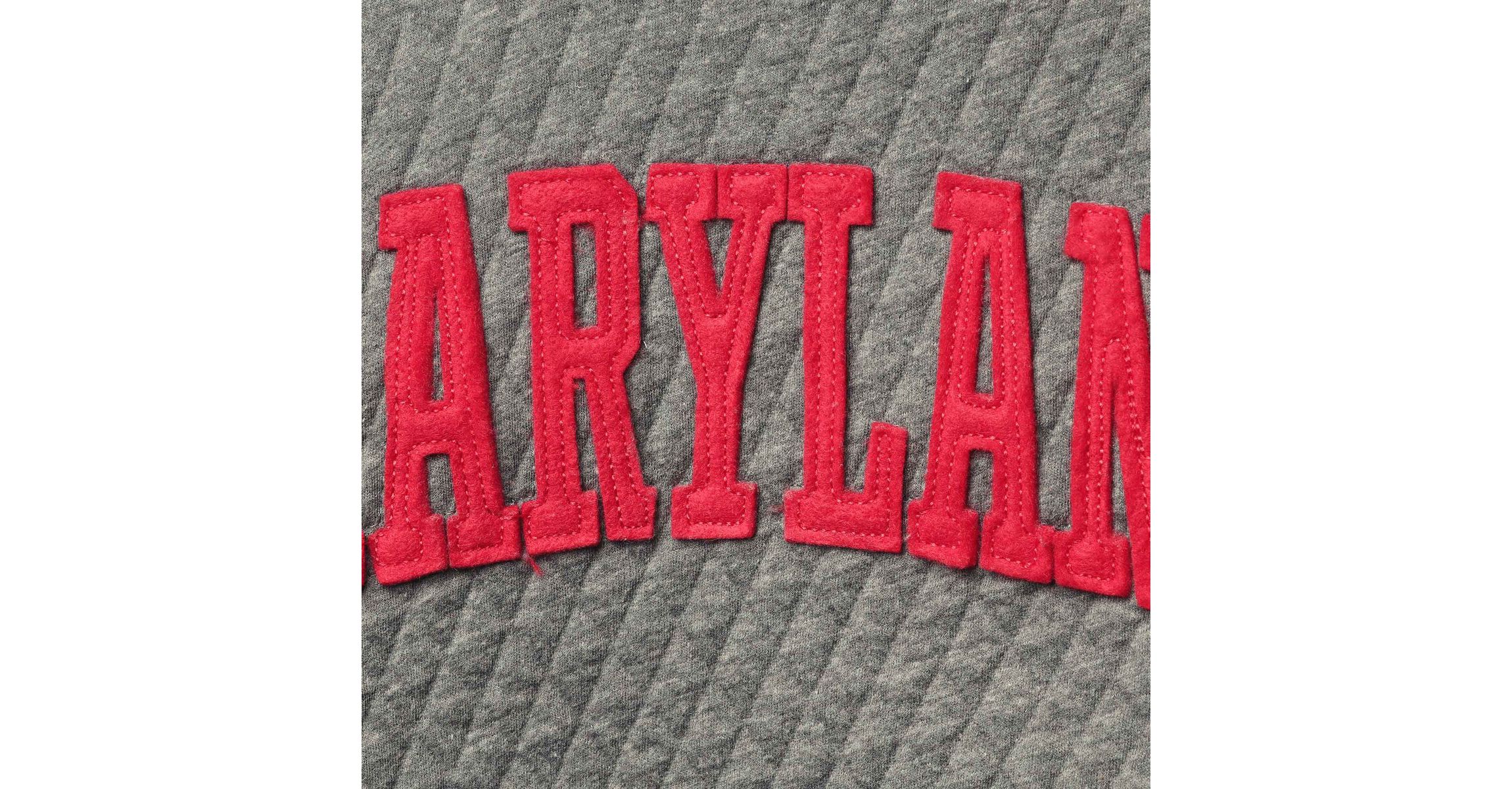 NCAA Maryland Terrapins Moose Quilted Pullover Sweatshirt