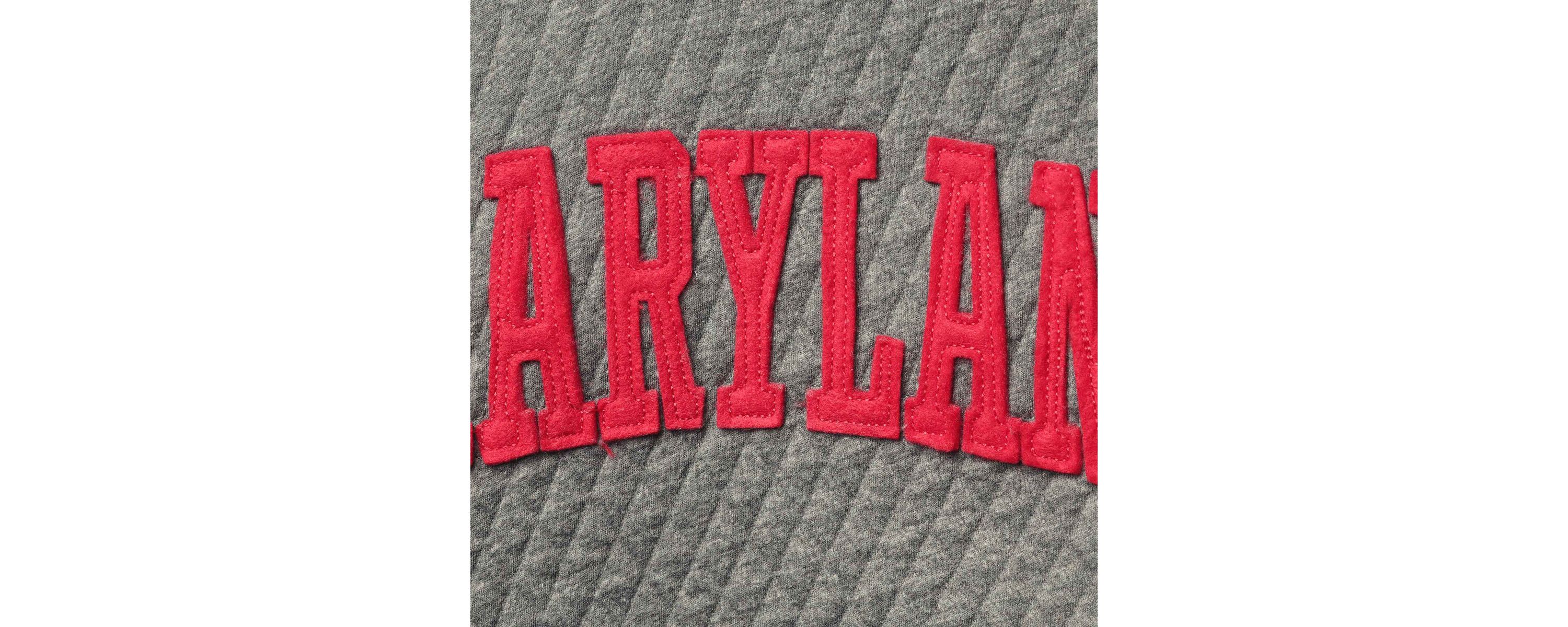 NCAA Maryland Terrapins Moose Quilted Pullover Sweatshirt