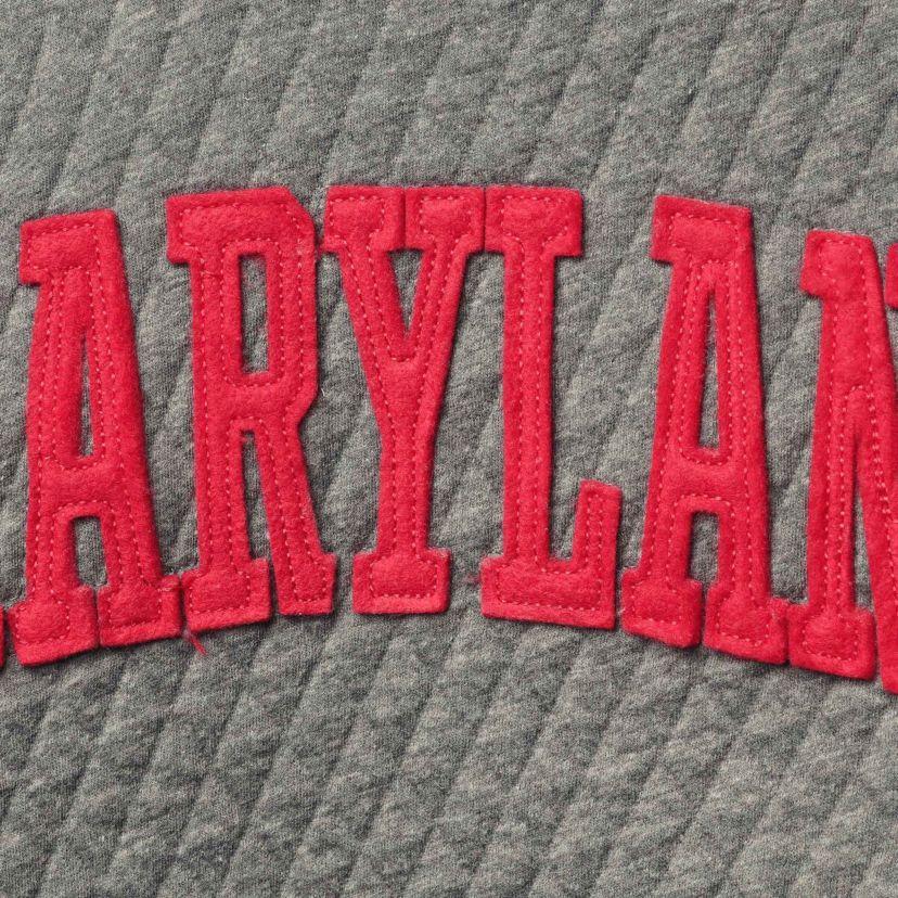 NCAA Maryland Terrapins Moose Quilted Pullover Sweatshirt