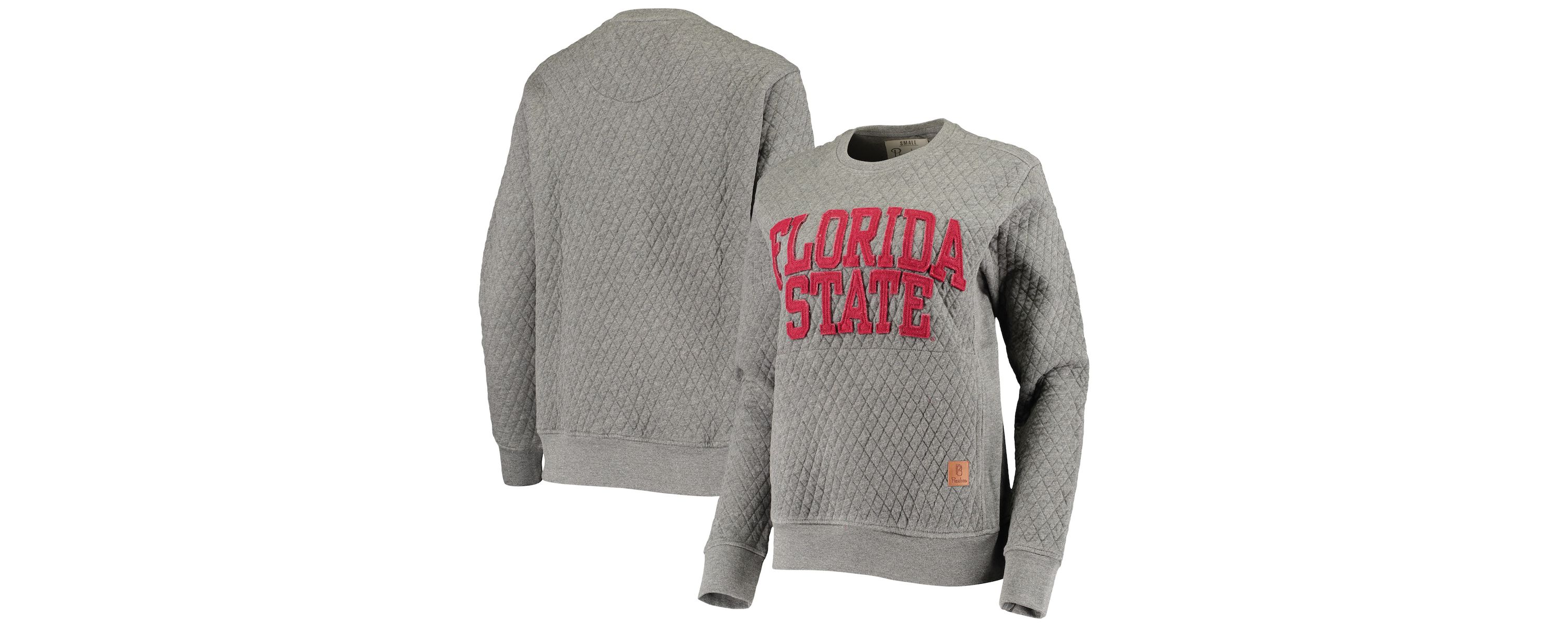 NCAA Florida State Seminoles Moose Quilted Pullover Sweatshirt