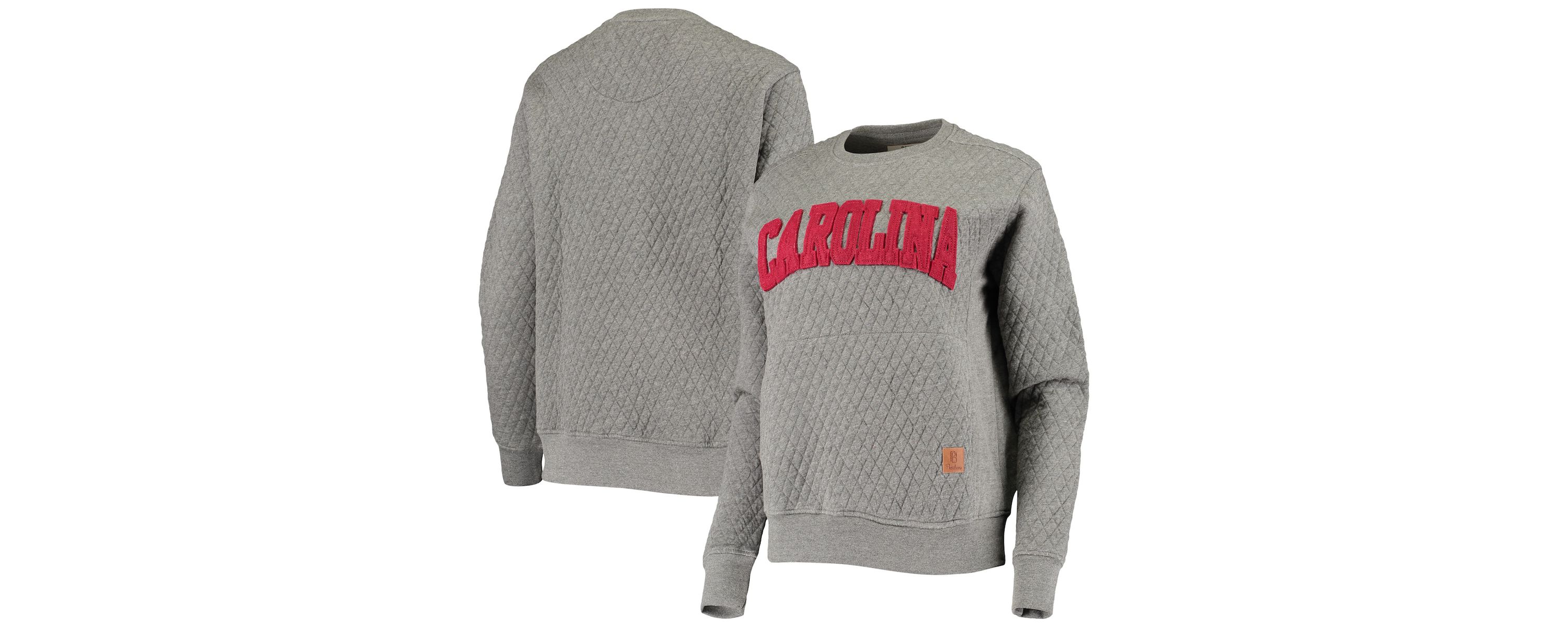 NCAA South Carolina Gamecocks Moose Quilted Pullover Sweatshirt