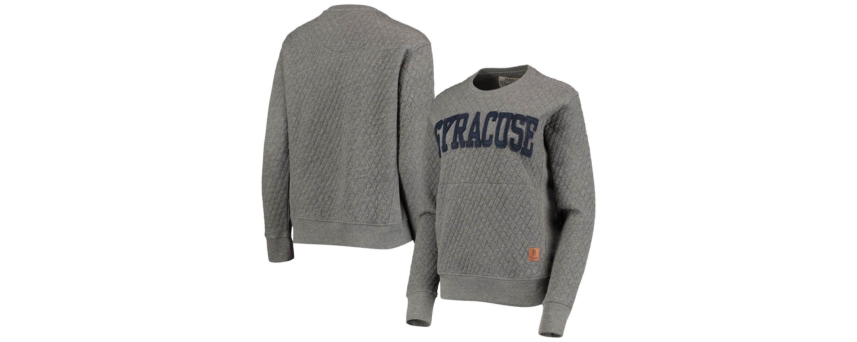 Syracuse Orange NCAA Syracuse Moose Quilted Pullover Sweatshirt