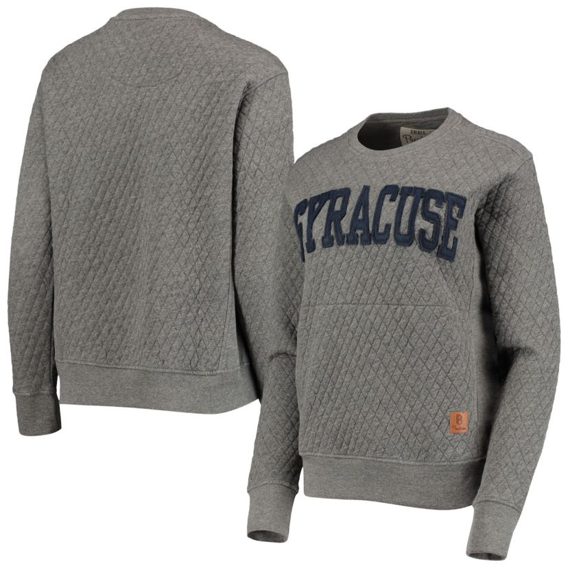 Syracuse Orange NCAA Syracuse Moose Quilted Pullover Sweatshirt