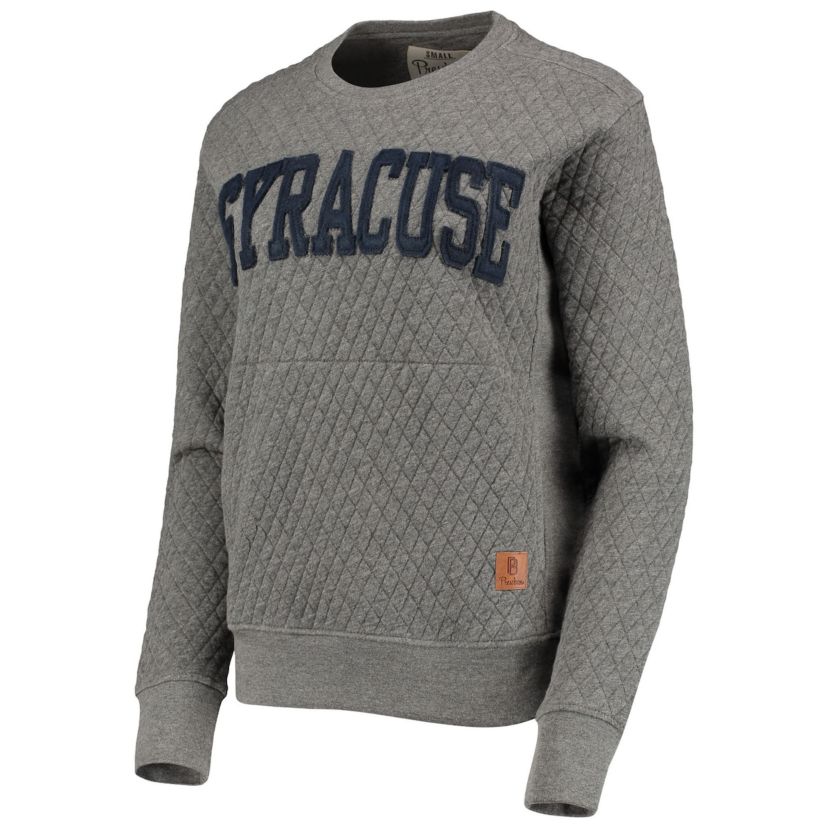 Syracuse Orange NCAA Syracuse Moose Quilted Pullover Sweatshirt