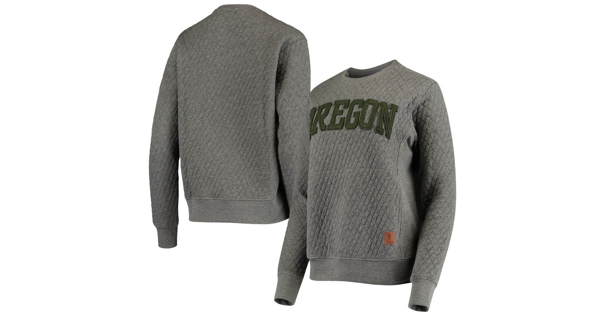 NCAA Oregon Ducks Moose Quilted Pullover Sweatshirt