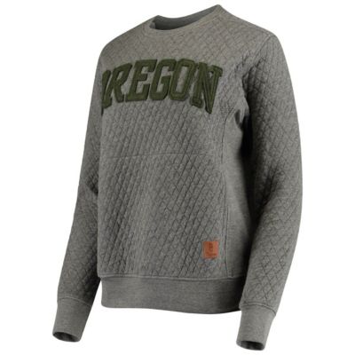 NCAA Oregon Ducks Moose Quilted Pullover Sweatshirt