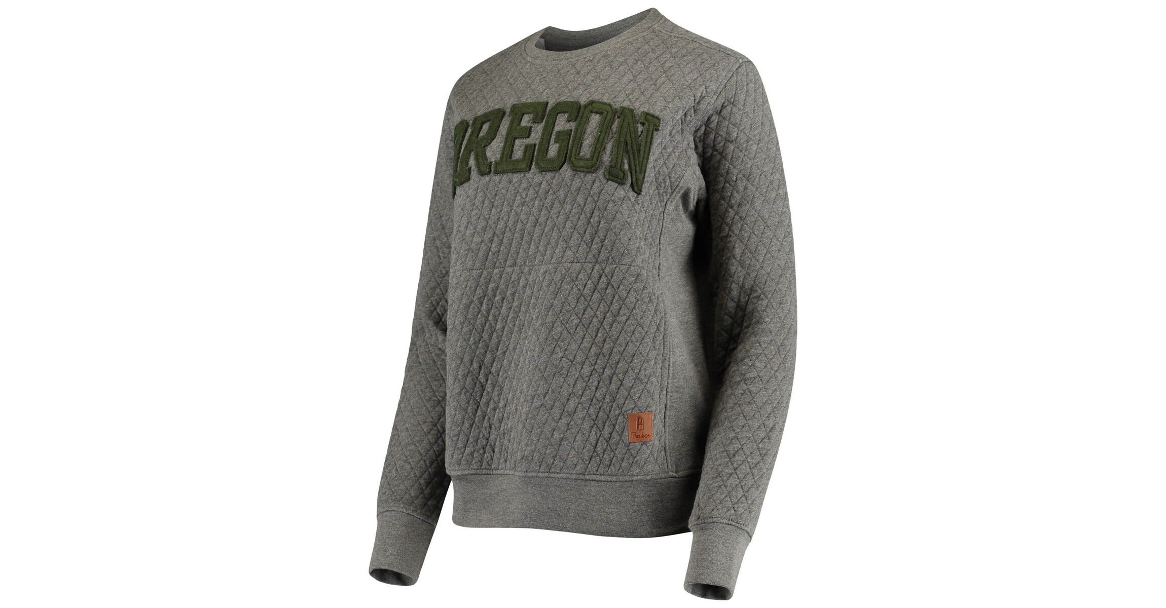 NCAA Oregon Ducks Moose Quilted Pullover Sweatshirt