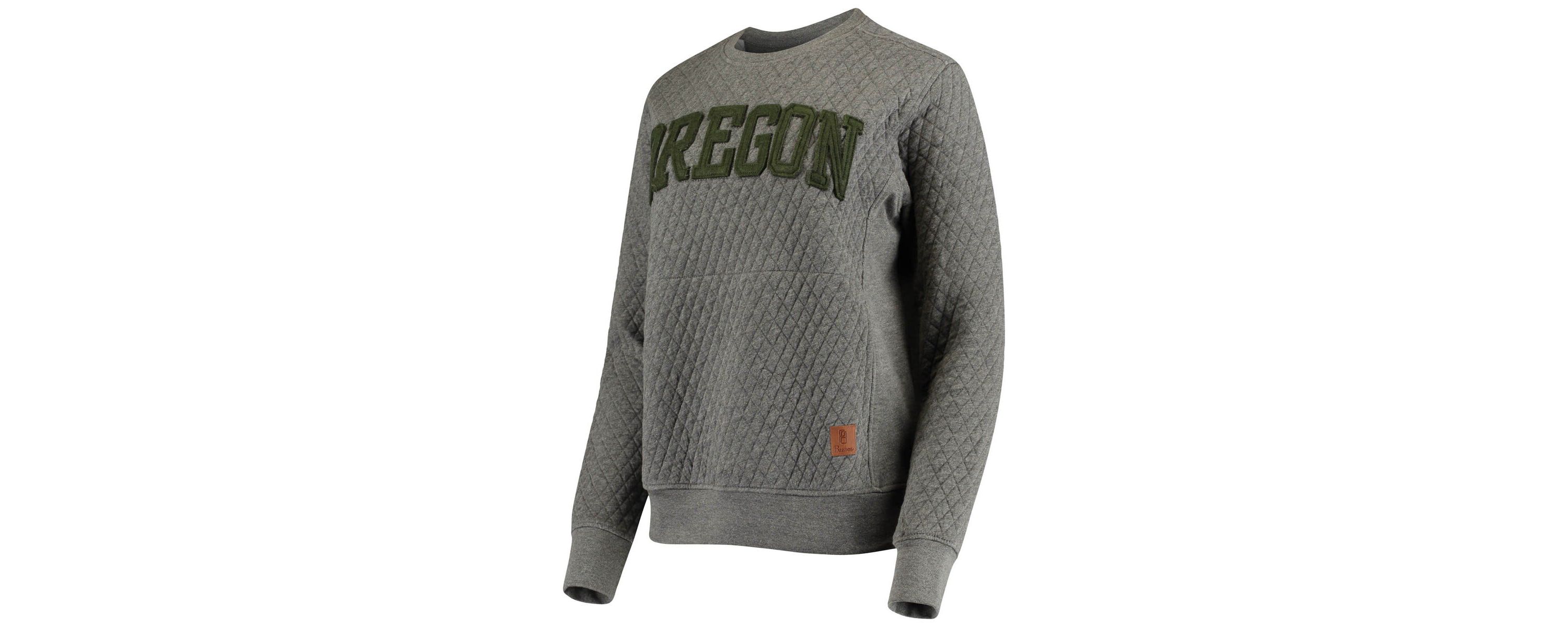 NCAA Oregon Ducks Moose Quilted Pullover Sweatshirt