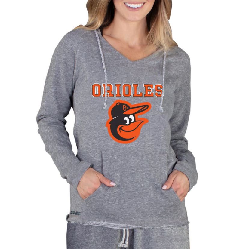 MLB Baltimore Orioles Mainstream Terry Long Sleeve Hoodie Top