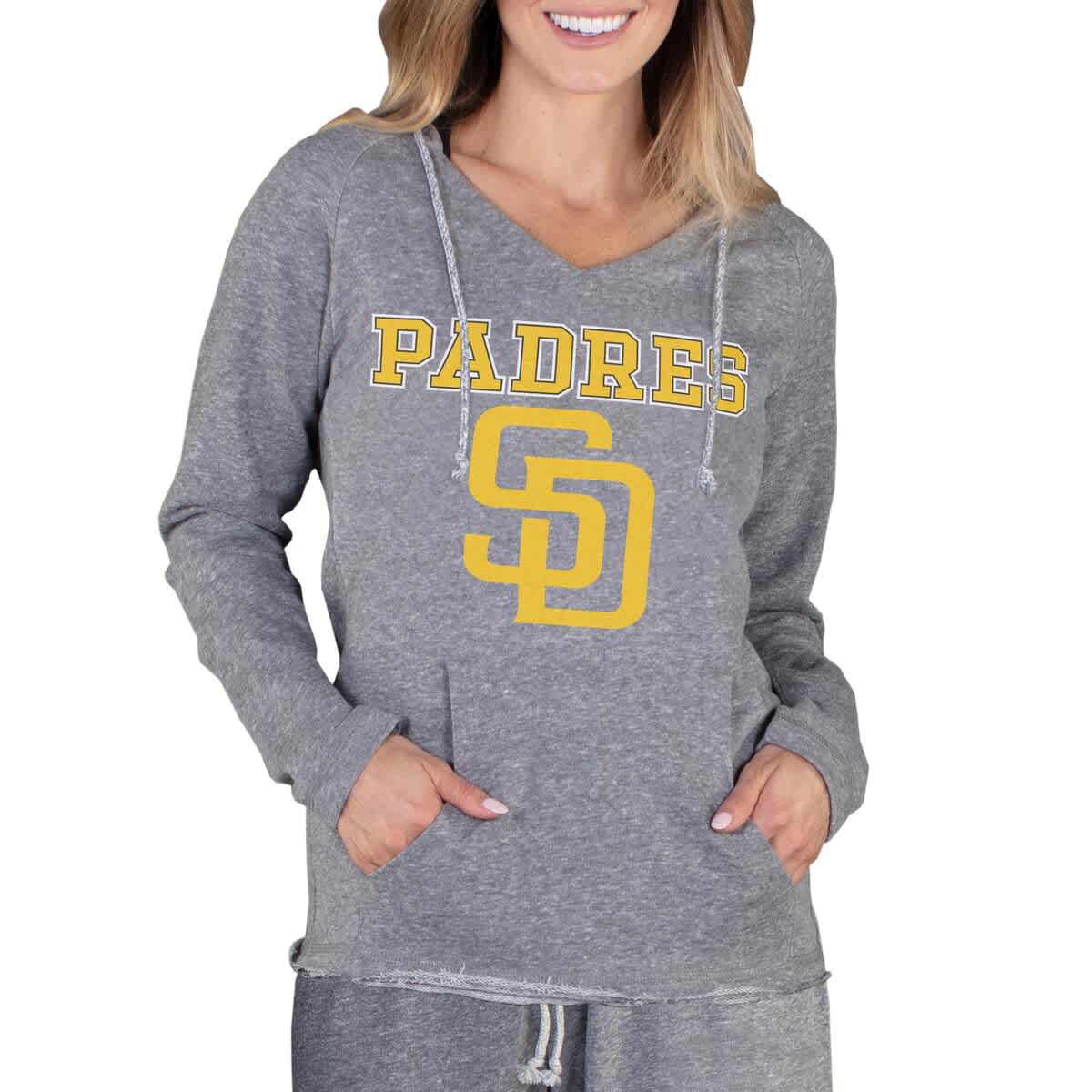MLB San Diego Padres Mainstream Terry Long Sleeve Hoodie Top