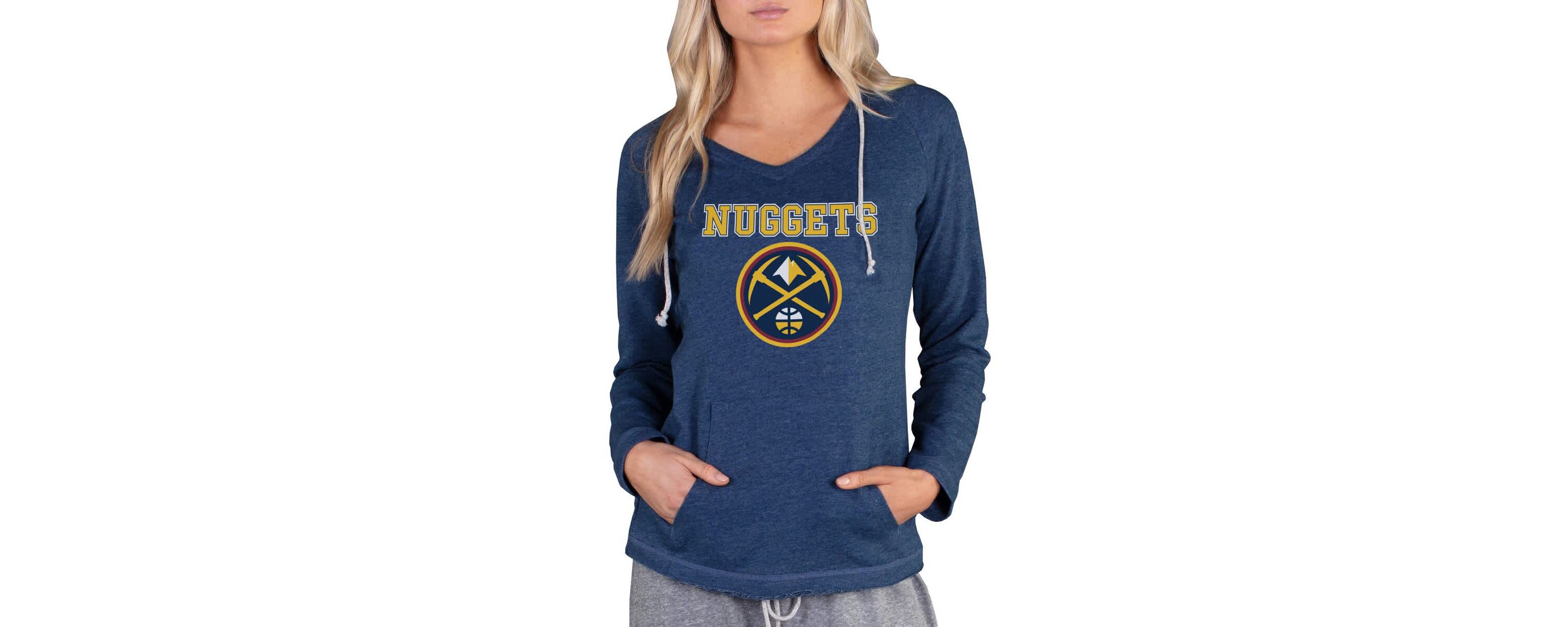 NBA Denver Nuggets Mainstream Terry Hooded Top