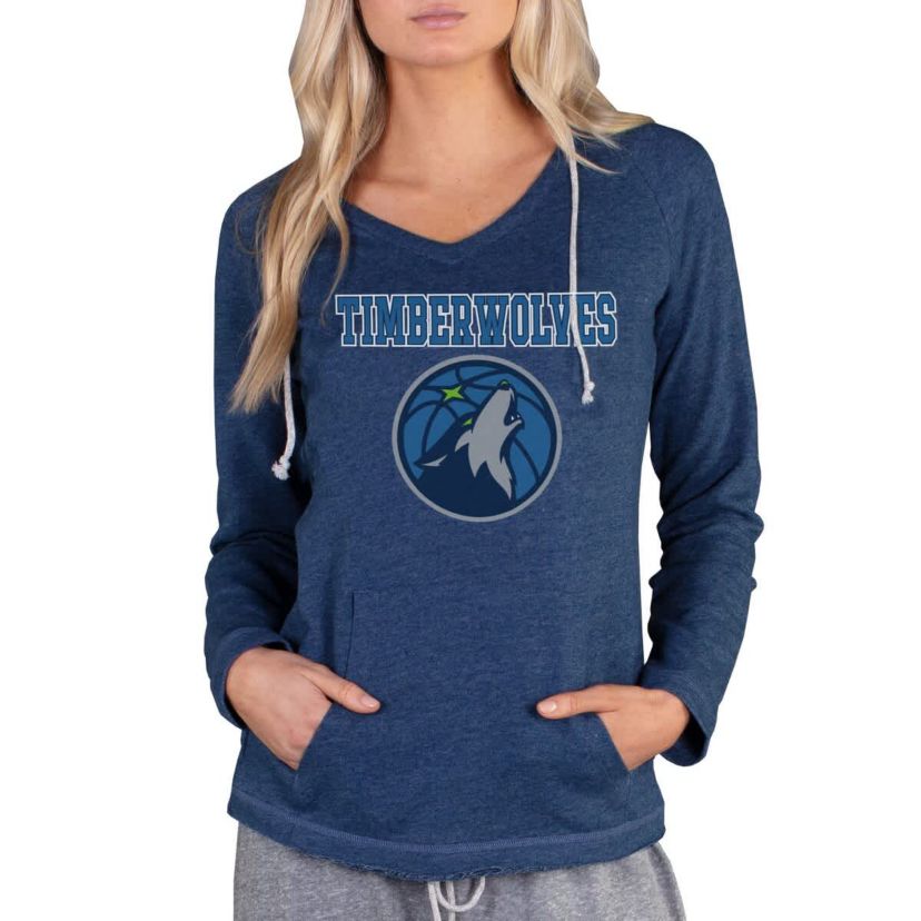 NBA Minnesota Timberwolves Mainstream Terry Hooded Top