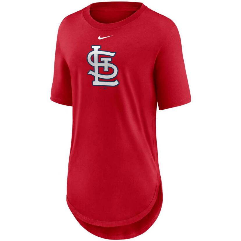 MLB Nike St. Louis Cardinals Mascot Outline Weekend Tri-Blend T-Shirt