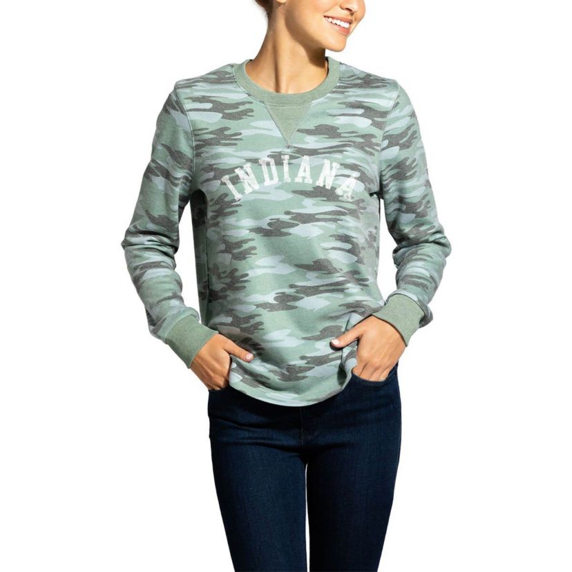 NCAA Indiana Hoosiers Comfy Pullover Sweatshirt