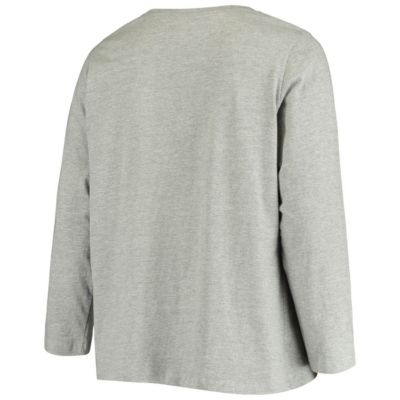 NCAA ed Texas Longhorns Plus Size Logo Long Sleeve T-Shirt