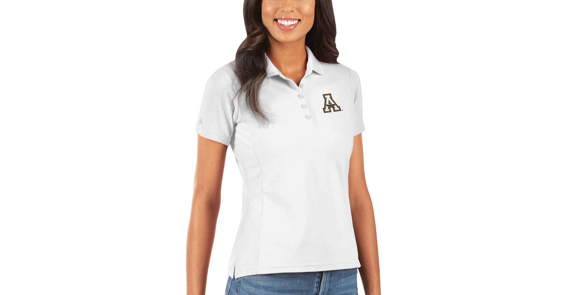 NCAA Appalachian State Mountaineers Legacy Pique Polo