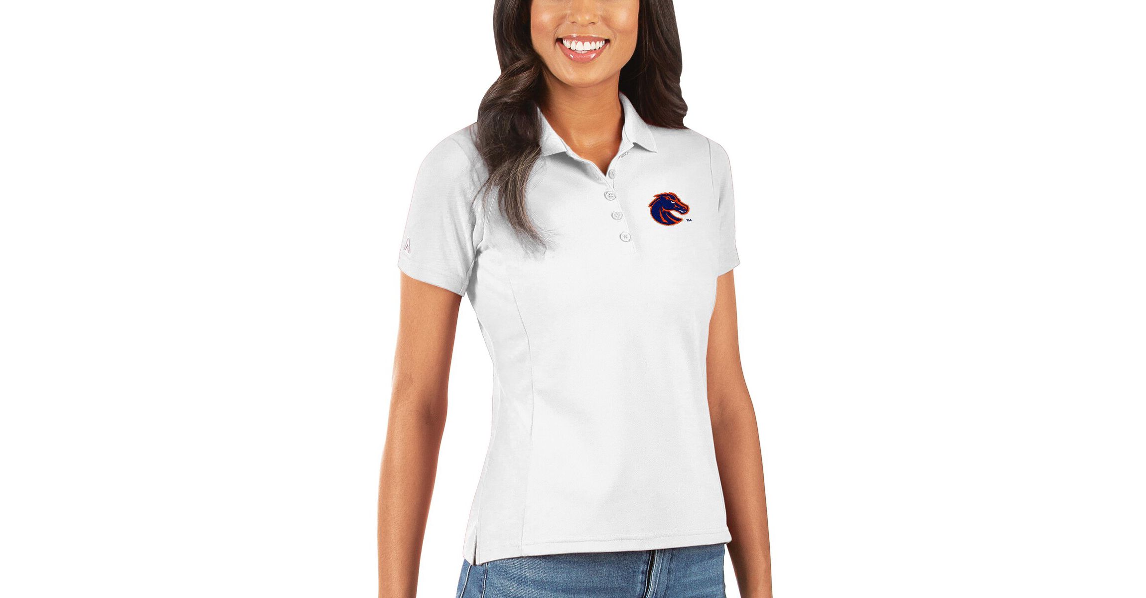 NCAA Boise State Broncos Legacy Pique Polo