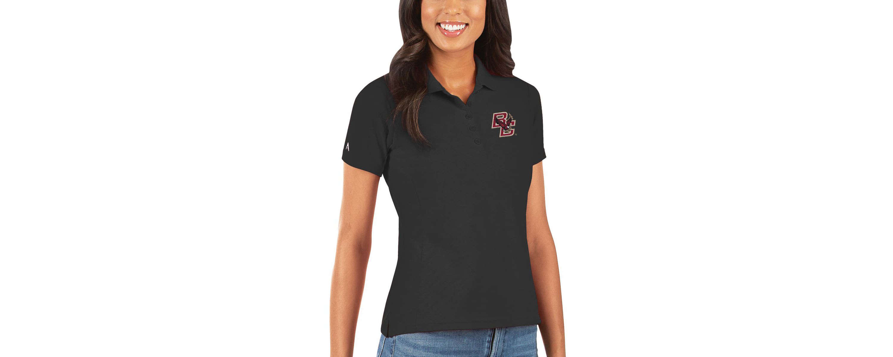 Boston College Eagles NCAA Boston NCAA Eagles Legacy Pique Polo