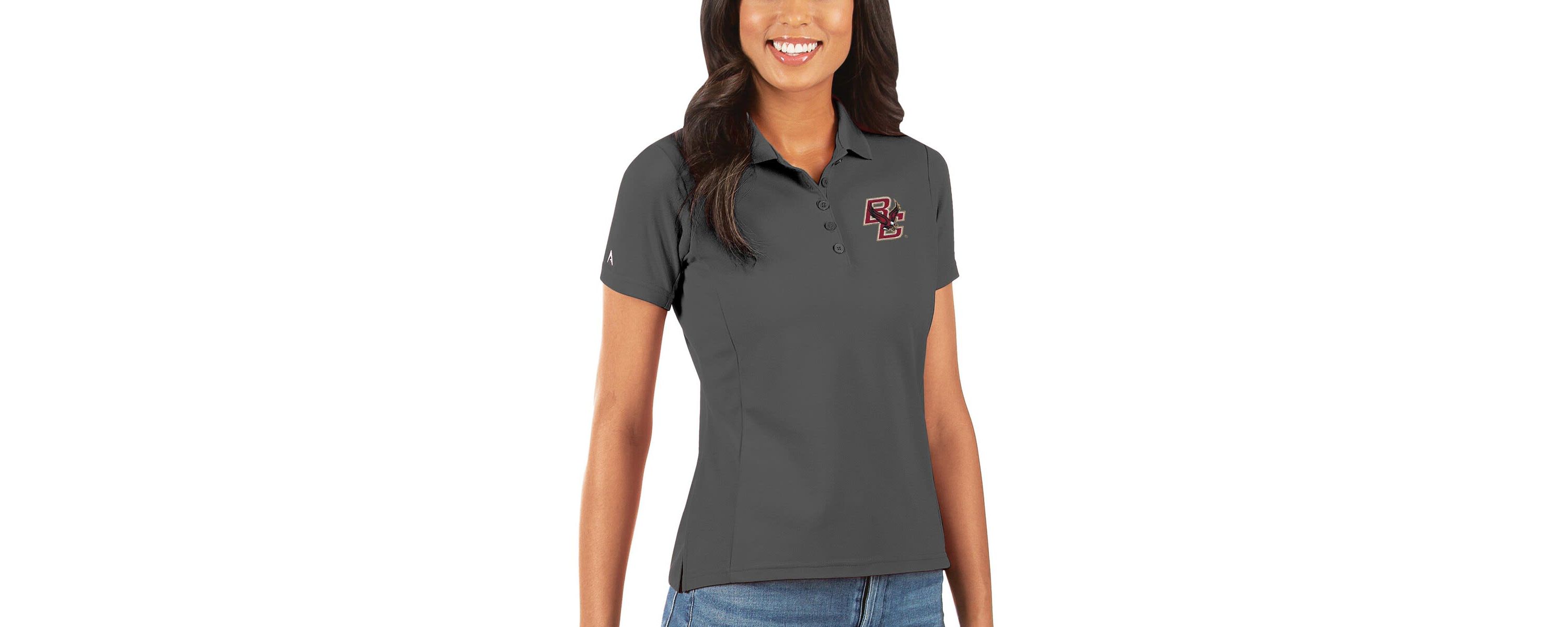 Boston College Eagles NCAA Boston NCAA Eagles Legacy Pique Polo