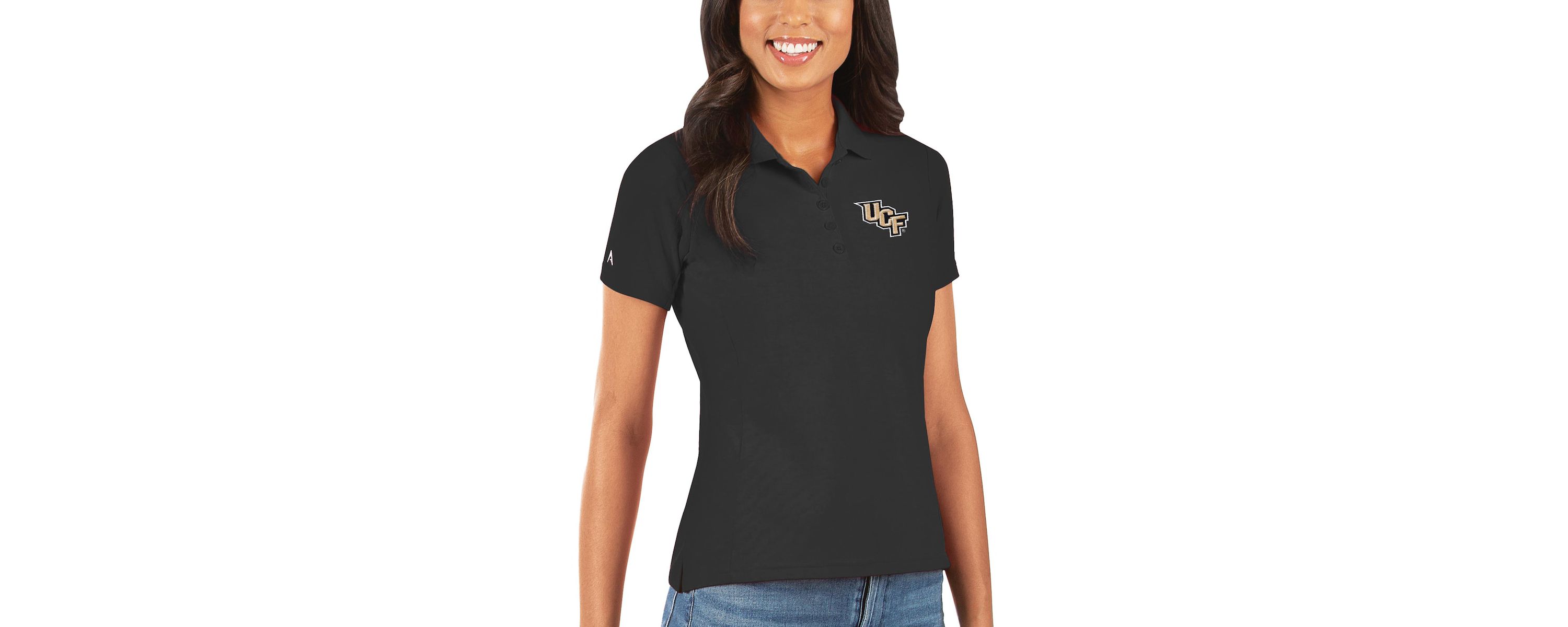 NCAA UCF Knights Legacy Pique Polo