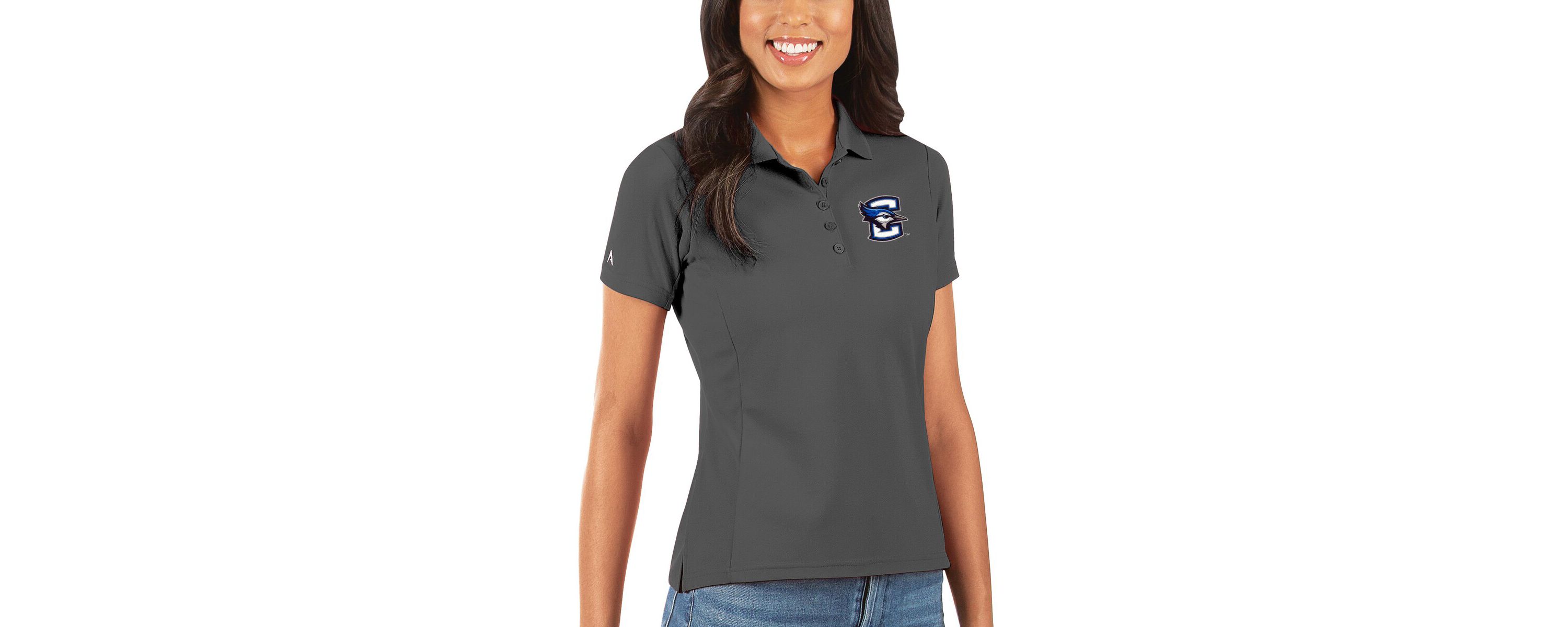 Creighton University Bluejays NCAA Creighton Bluejays Legacy Pique Polo
