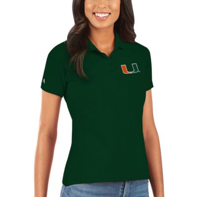 Miami (FL) Hurricanes NCAA Legacy Pique Polo