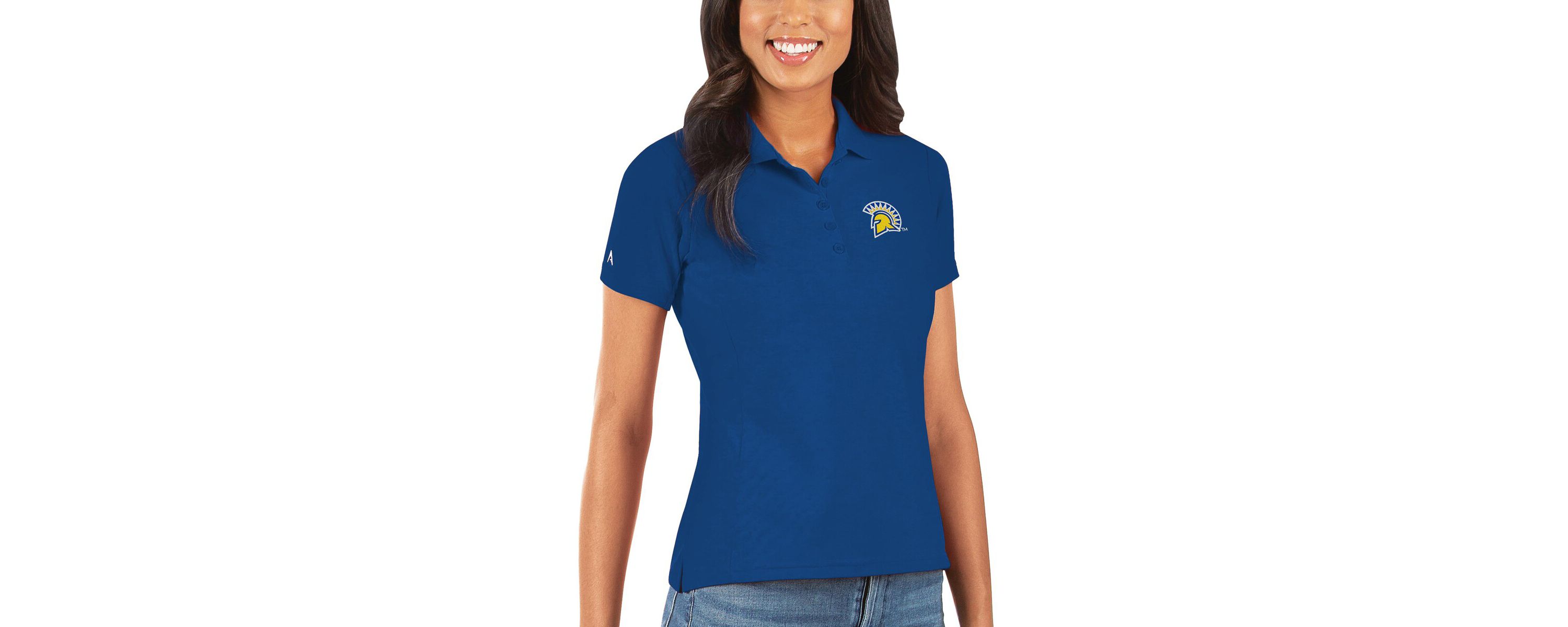 NCAA San Jose State Spartans Legacy Pique Polo