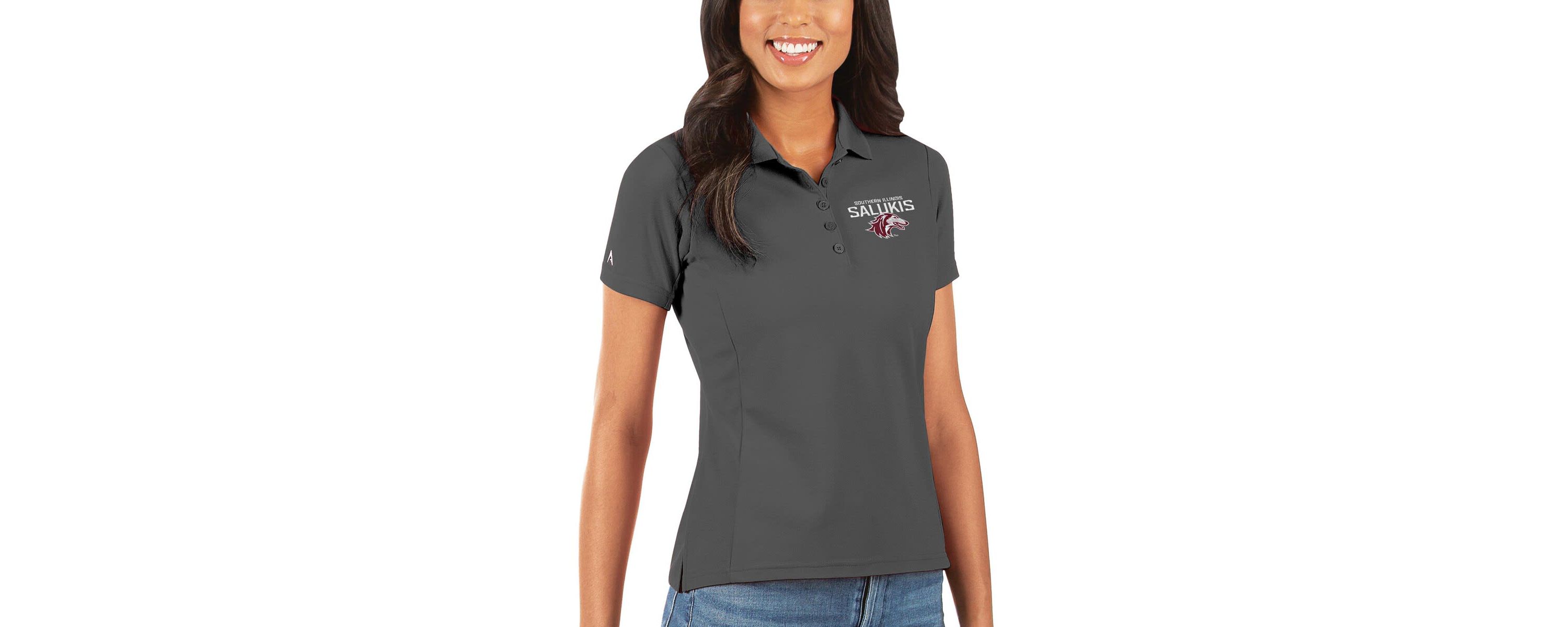 NCAA Southern Illinois Salukis Legacy Pique Polo