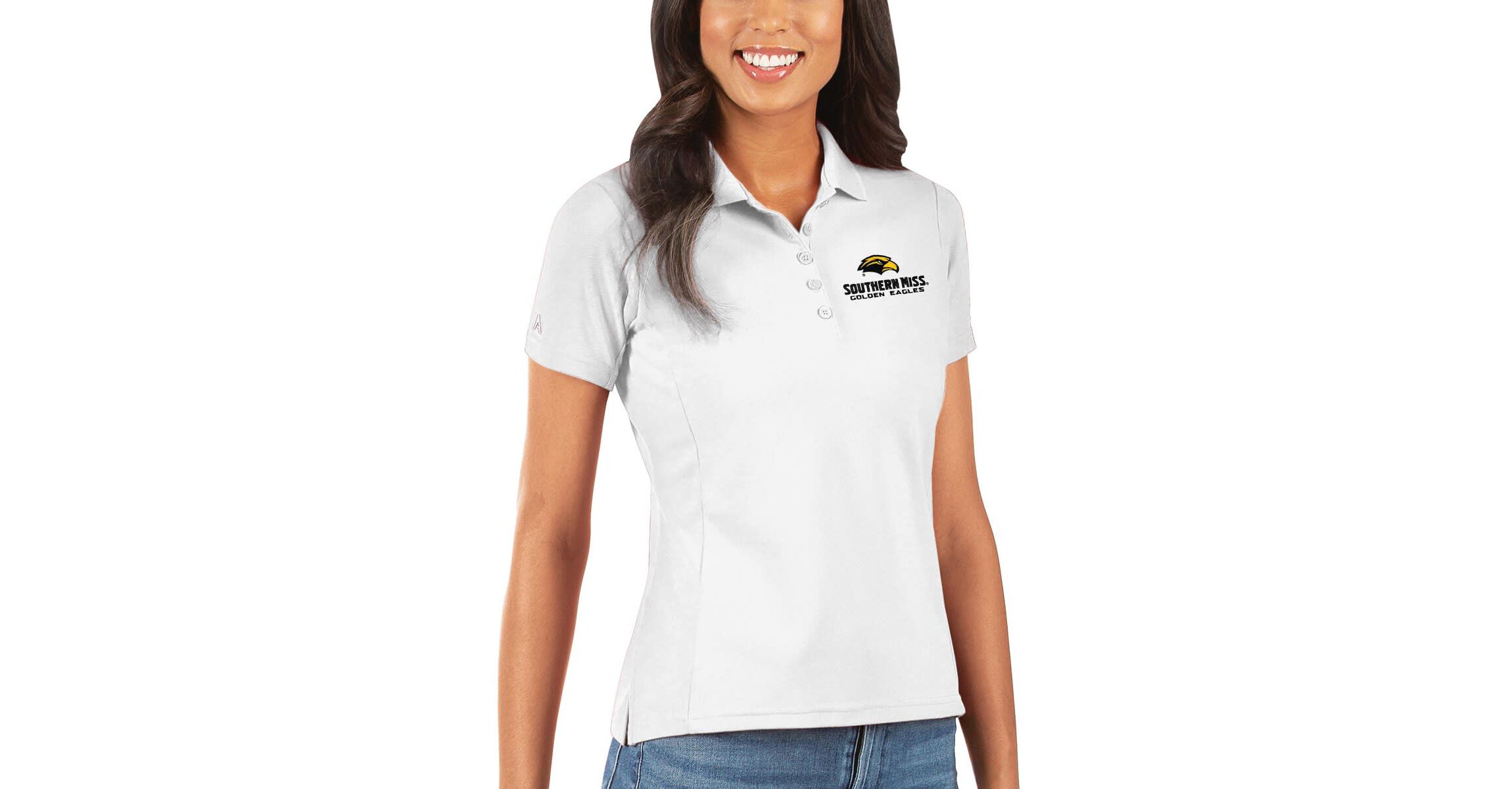NCAA Southern Miss Golden Eagles Legacy Pique Polo