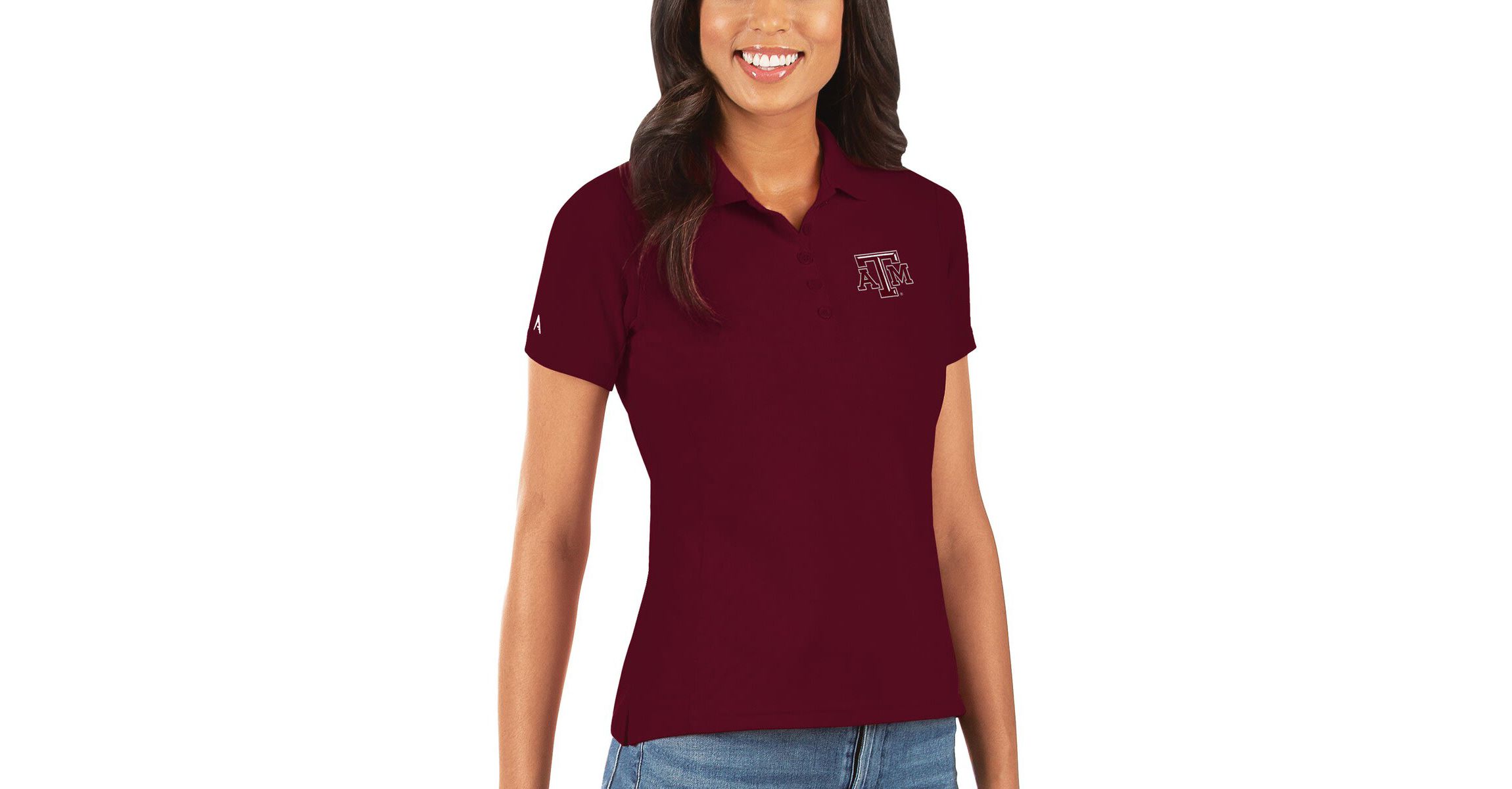 NCAA Texas A&M Aggies Legacy Pique Polo