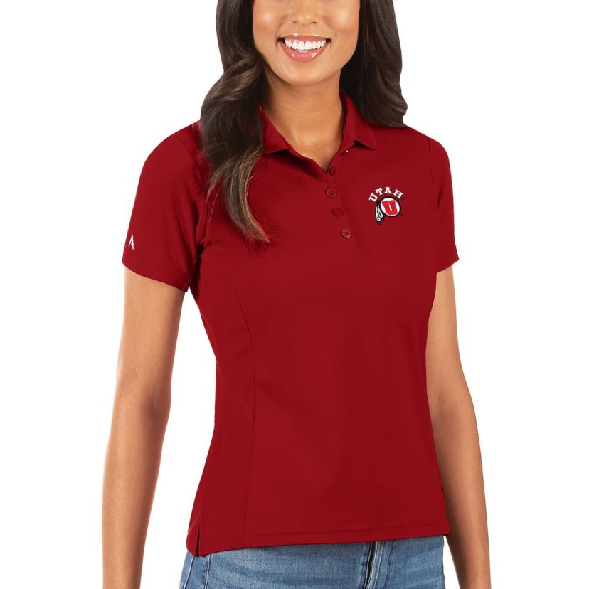 NCAA Utah Utes Legacy Pique Polo