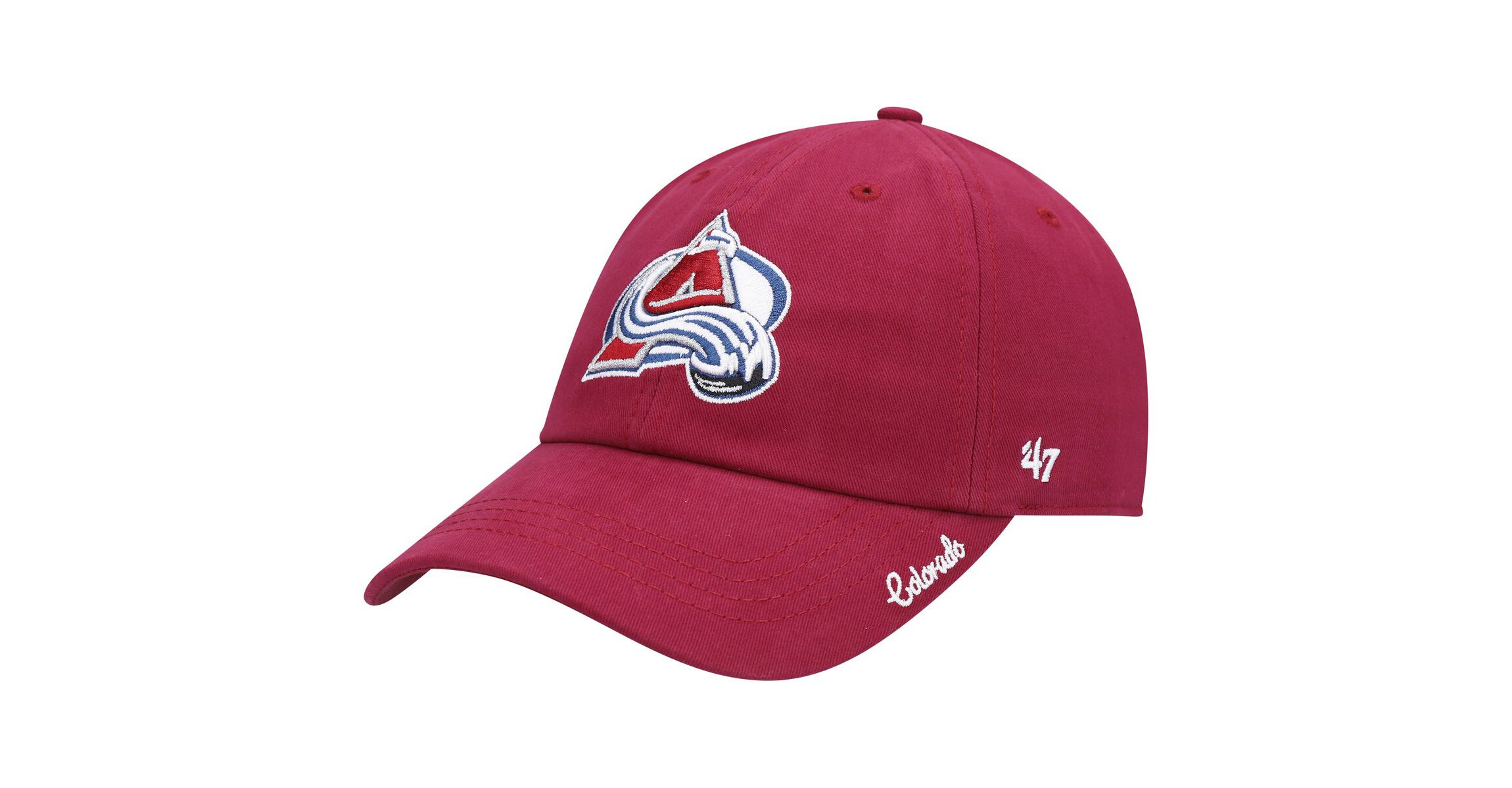 NHL Colorado Avalanche Team Miata Clean Up Adjustable Hat