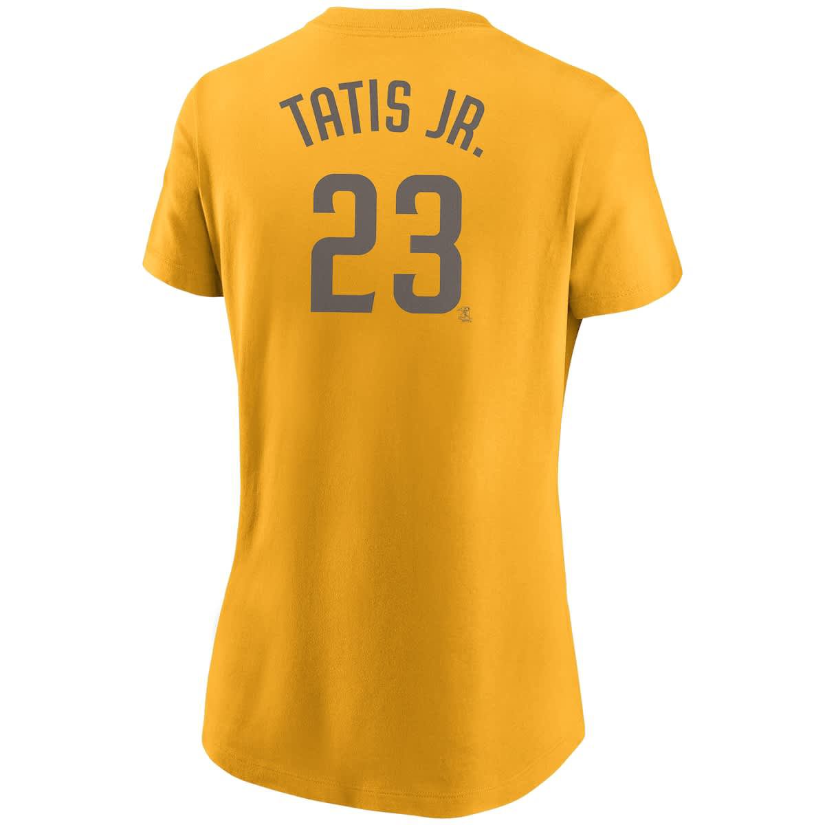 MLB Nike Fernando Tatís Jr. San Diego Padres Name & Number T-Shirt