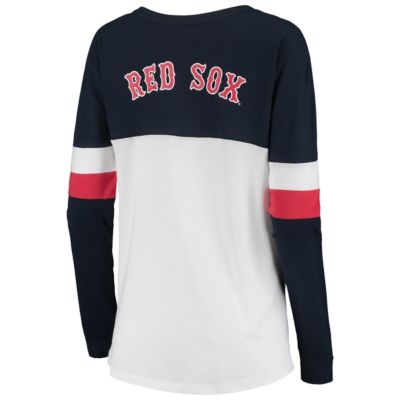 Boston Red Sox MLB Boston Sox Lace-Up Long Sleeve T-Shirt