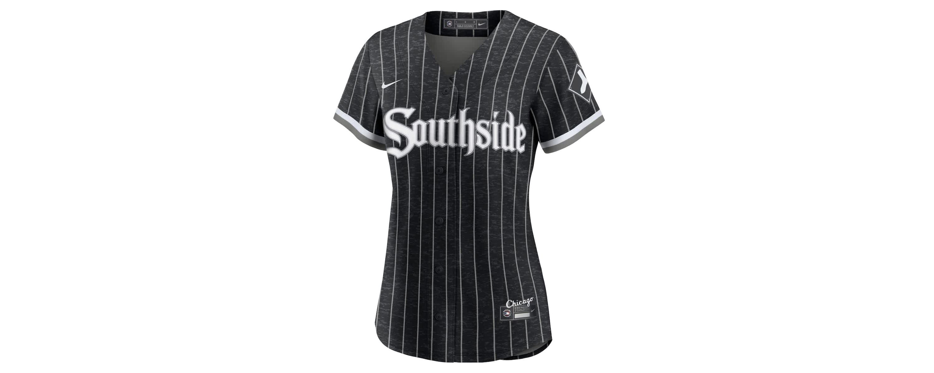 Chicago White Sox MLB Nike Yoan Moncada Chicago Sox City Connect Replica Player Jersey