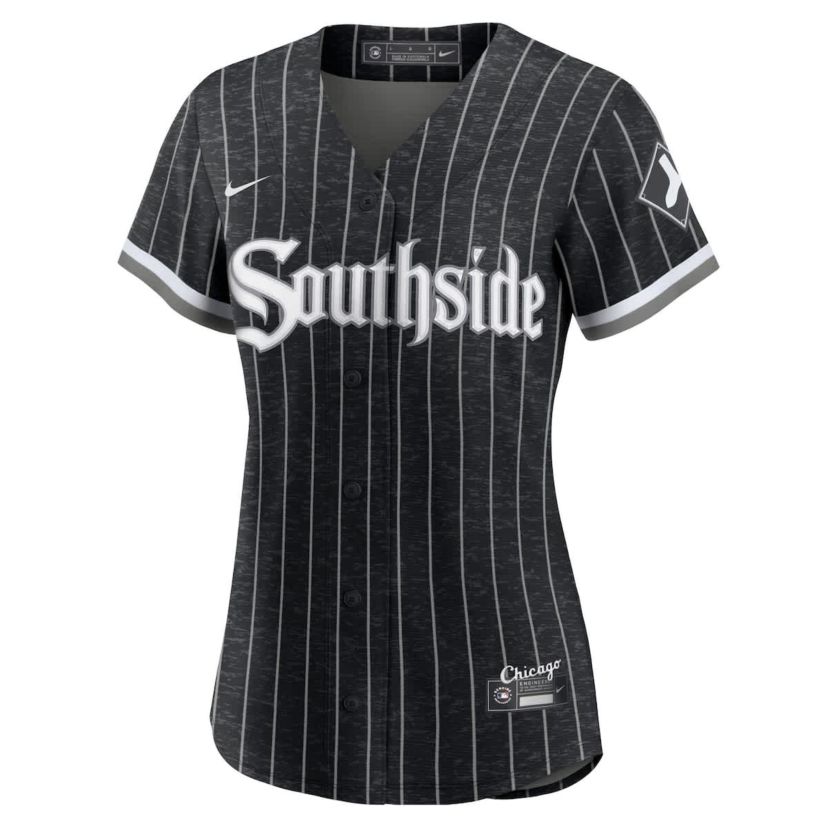 Chicago White Sox MLB Nike Yoan Moncada Chicago Sox City Connect Replica Player Jersey