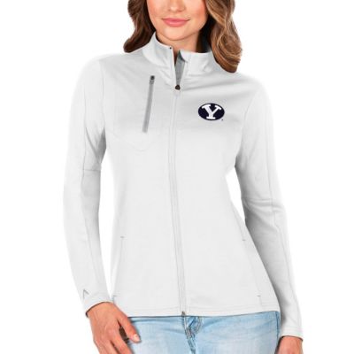 NCAA White/Silver BYU Cougars Generation Full-Zip Jacket
