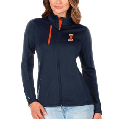 NCAA Navy/Orange Illinois Fighting Illini Generation Full-Zip Jacket