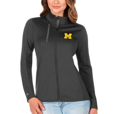 NCAA Graphite/Silver Michigan Wolverines Generation Full-Zip Jacket