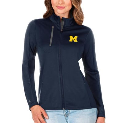 NCAA Navy/Graphite Michigan Wolverines Generation Full-Zip Jacket