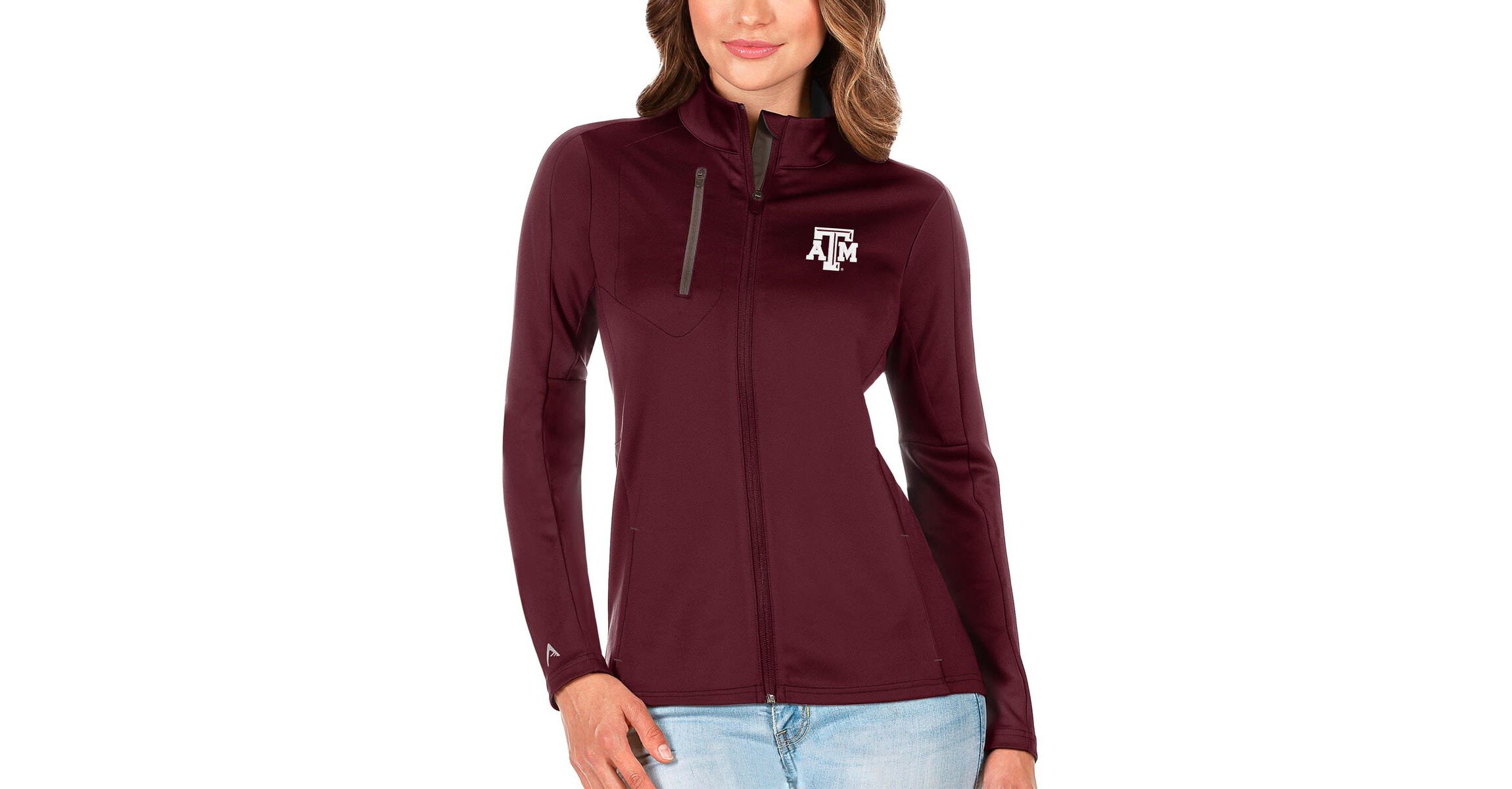 NCAA Maroon/Graphite Texas A&M Aggies Generation Full-Zip Jacket