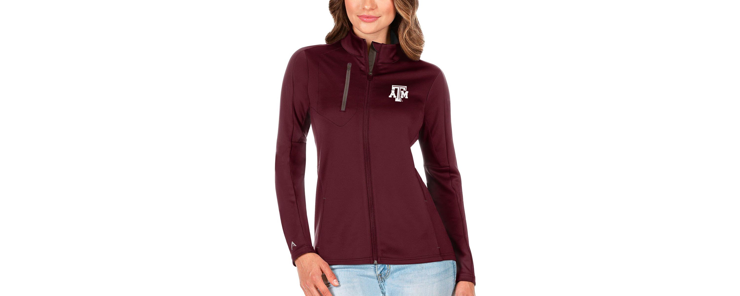 NCAA Maroon/Graphite Texas A&M Aggies Generation Full-Zip Jacket