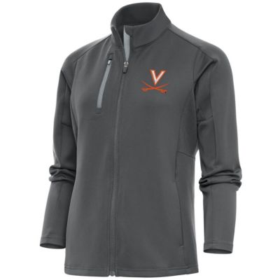 NCAA Graphite/Silver Virginia Cavaliers Generation Full-Zip Jacket