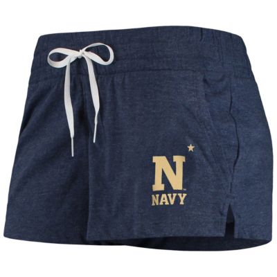 Navy Midshipmen NCAA Under Armour Heathered Performance Cotton Shorts