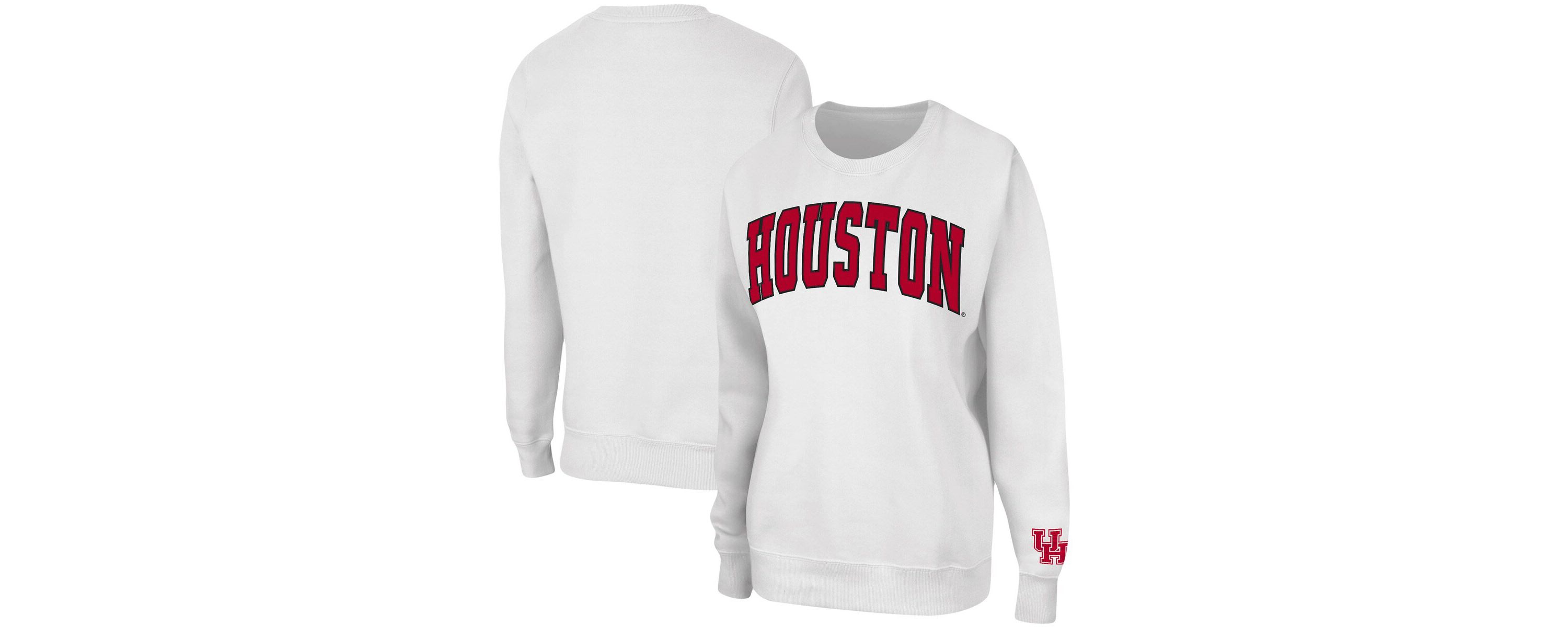 NCAA Houston Cougars Campanile Pullover Sweatshirt