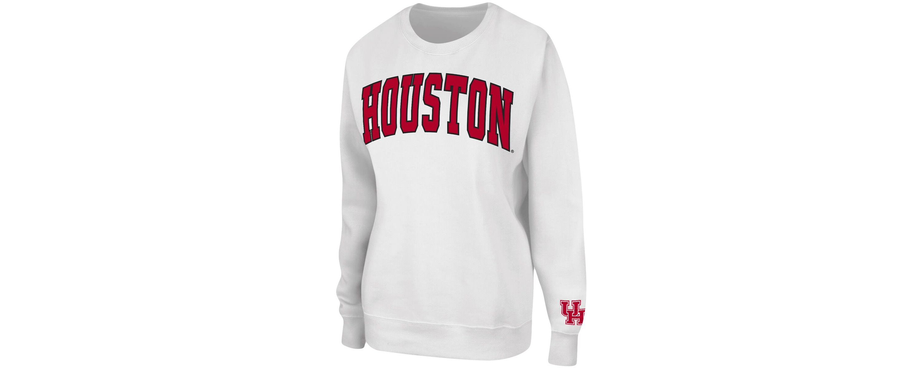 NCAA Houston Cougars Campanile Pullover Sweatshirt